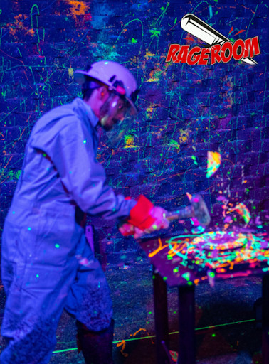 Break Free at the Spin Art Nation’s Rage Room
