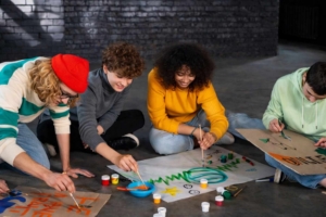 team building activities in raleigh nc | spin art nation - raleigh