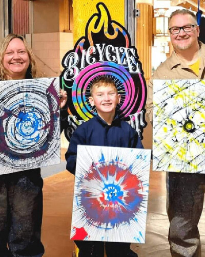 benefits of Spin Art + Bicycle Spin Art