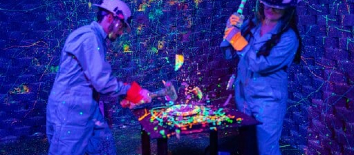 glow in the dark painting